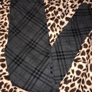 Casual Black & Gray Pants